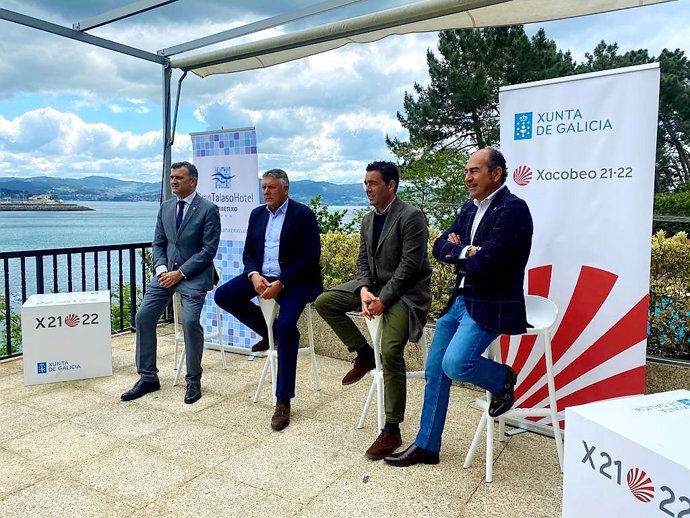 Presentación de los bonos Quedamos en Galicia 2022.