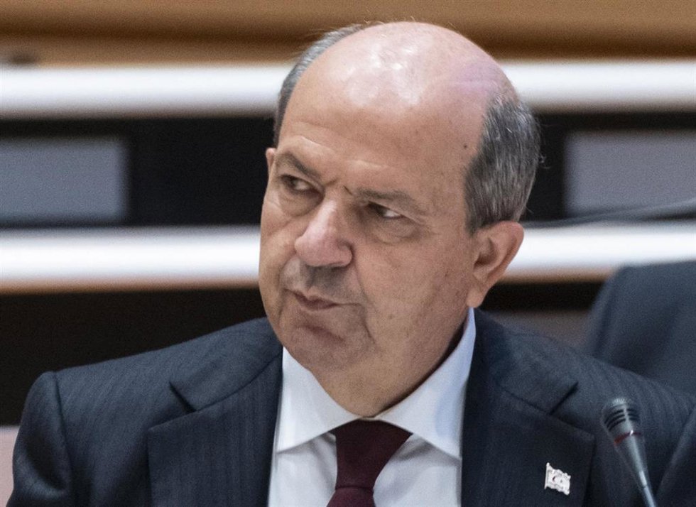 Archivo - El presidente de Chipre del Norte, Ersin Tatar.