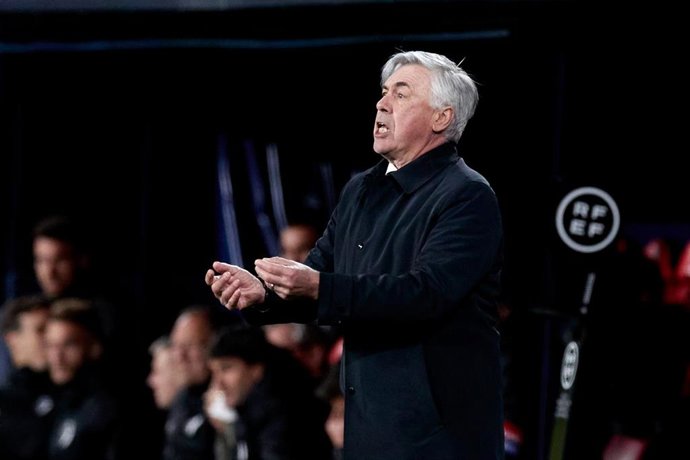 Carlo Ancelotti, técnico del Real Madrid