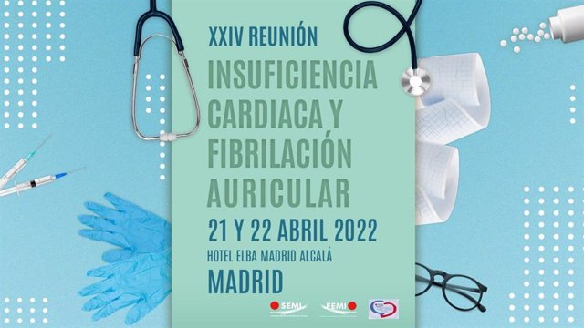Cartel de la XXIV Reunión del Grupo de Insuficiencia Cardíaca y Fibrilación Auricular