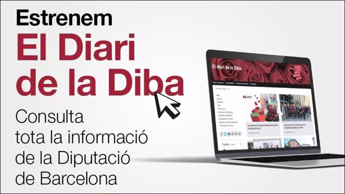 La Diputación de Barcelona estrena el web de noticias 'El Diari de la Diba'.