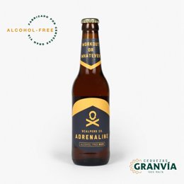 Cerveza SIN de Cervezas Gran Vía diseñada "ad hoc" para Scalpers