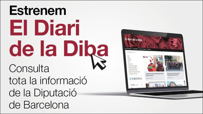 La Diputació de Barcelona estrena el web de notícies 'El Diari de la Diba'.