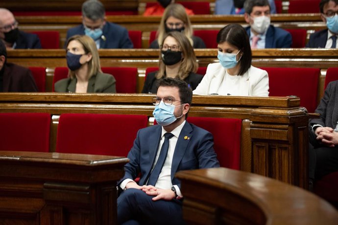 El president de la Generalitat, Pere Aragons