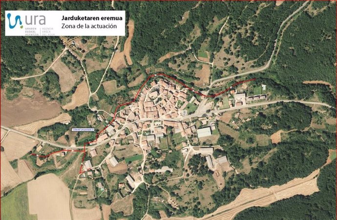 Gobierno Vasco licita por 578.000 euros las obras de la nueva depuradora de aguas residuales de Lagrán (Álava)