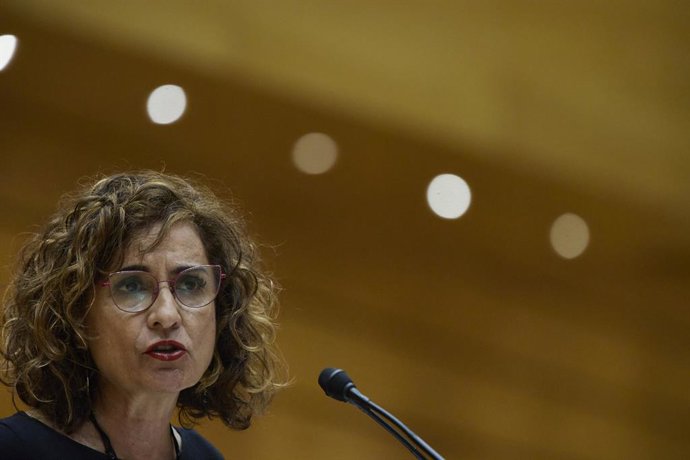 La ministra d'Hisenda, María Jesús Montero