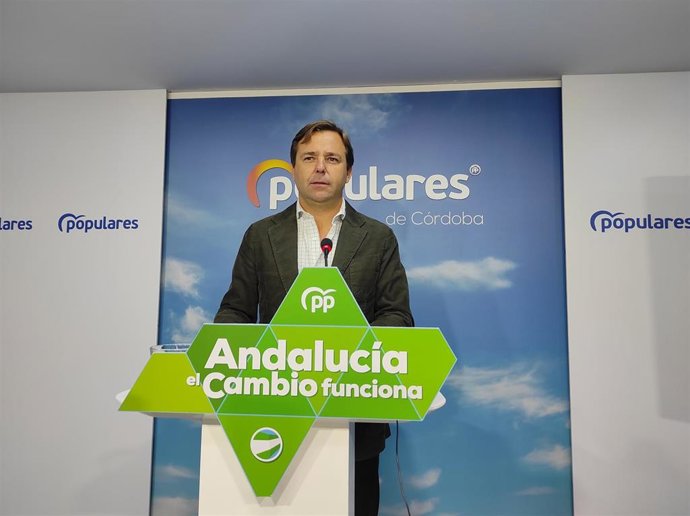 El coordinador general del PP de Andalucía, Antonio Repullo.