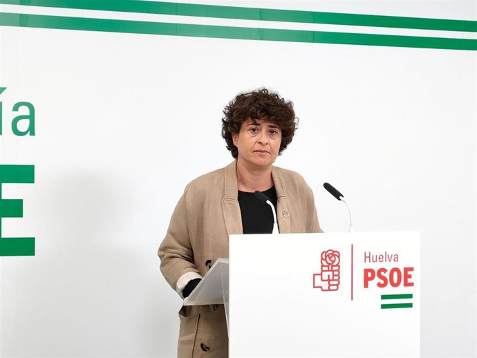 La secretaria de Igualdad de la Ejecutiva Provincial del PSOE de Huelva, Conso Benítez.