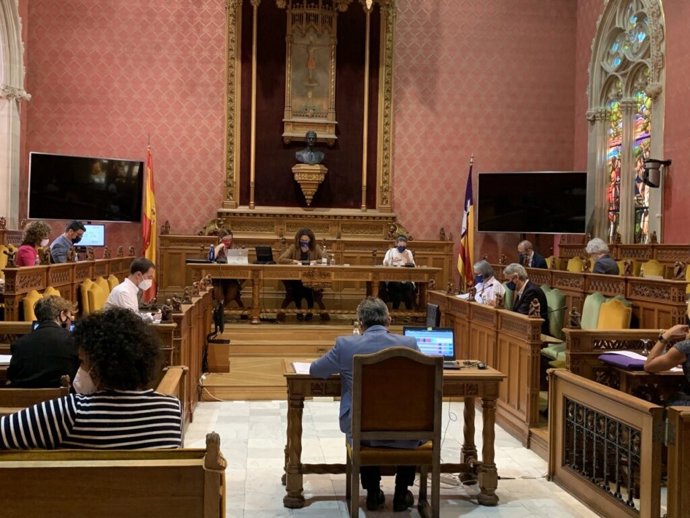 Pleno del Consell de Mallorca.