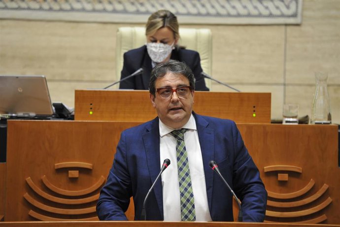 El vicepresidente segundo y consejero de Sanidad, José María Vergeles, comparece en la Asamblea