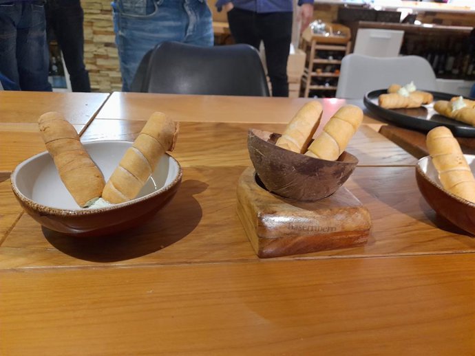 'Tequeño mucho', el pincho solidario de Baserriberri con SOS Ucrania