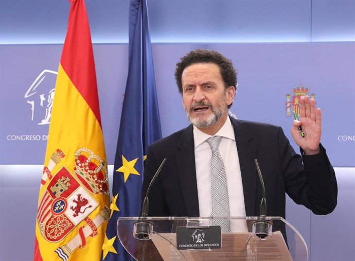El vicesecretario general de Ciudadanos, Edmundo Bal, en rueda de prensa
