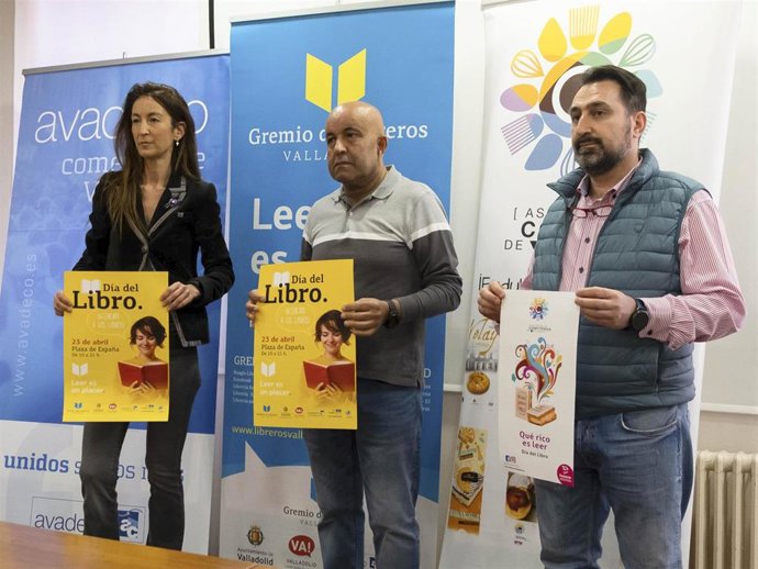 Presentación para la jornada del sábado 23 de abril  del Gremio de Libreros de Valladolid