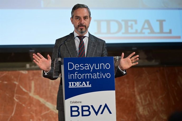 El consejero de Hacienda y Financiación Europea, Juan Bravo