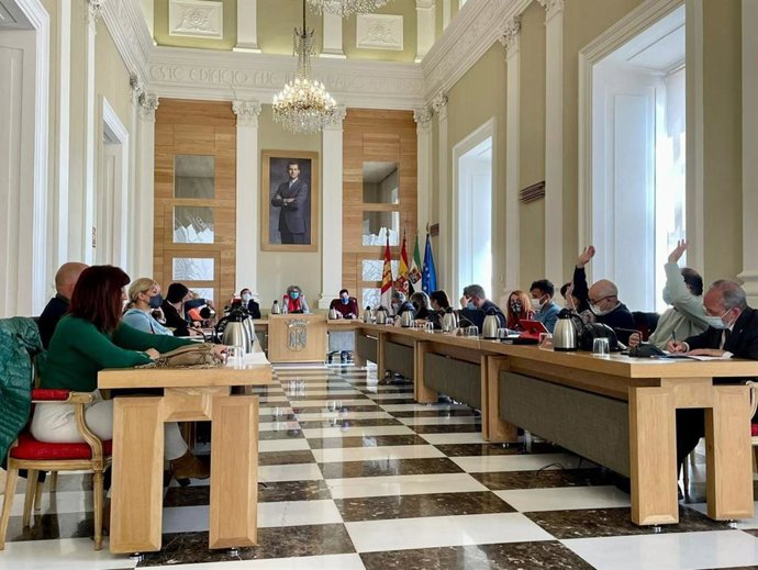 Pleno del Ayuntamiento de Cáceres del mes de abril celebrado este jueves en sesión ordinaria