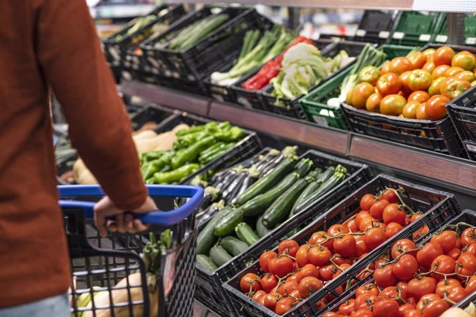 Lineal de fruta y verdura de Aldi