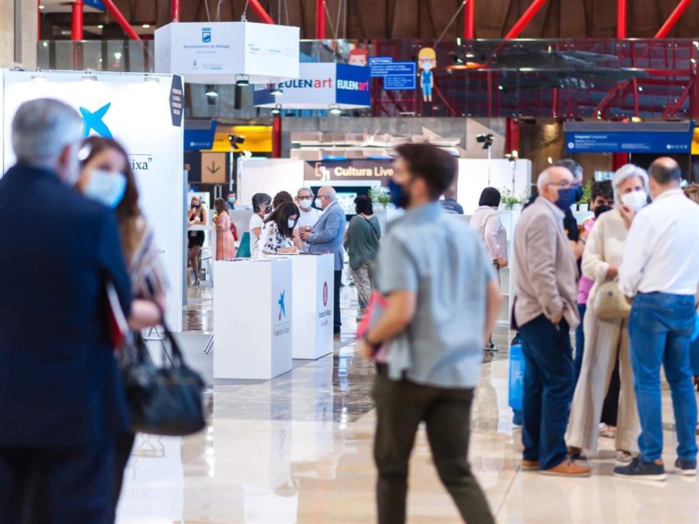 Zona expositiva CM Málaga 2021