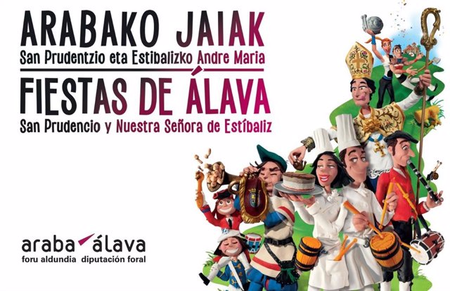 Cartel Fiestas de Álava 2022