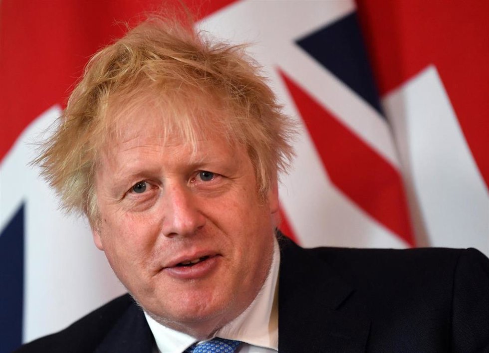El primer ministro de Reino Unido, Boris Johnson. 
