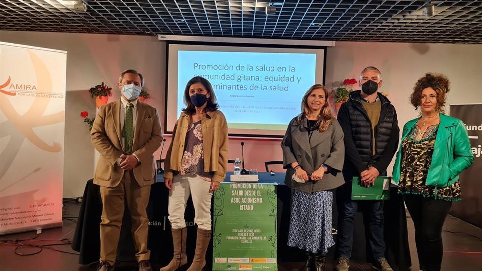 Inauguración de la jornada formativa sobre la promoción de la salud desde el asociacionismo gitano.