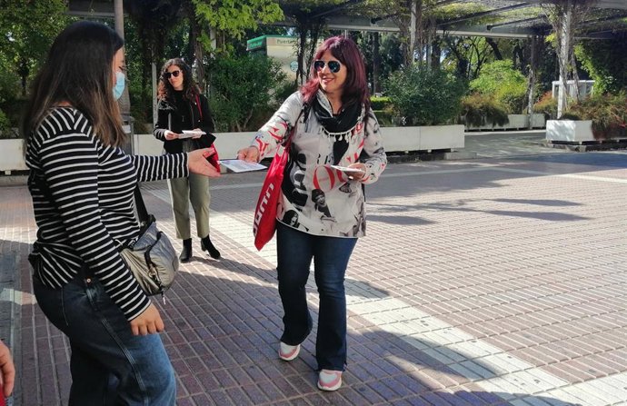 Campaña informativa de CCOO