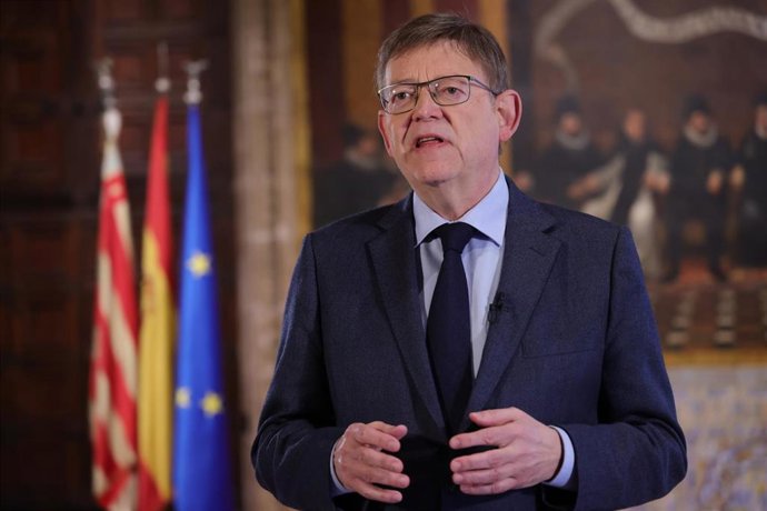 Ximo Puig en una declaración institucional