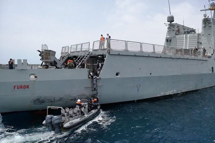 Archivo - El buque 'Furor'