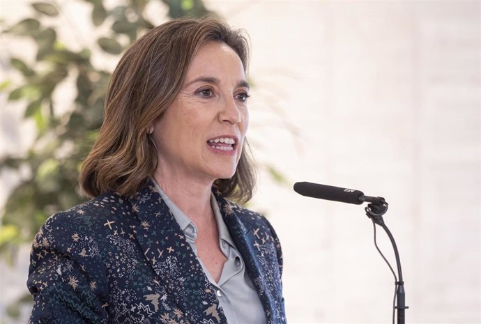 La secretaria general del Partido Popular y portavoz del Grupo Popular en el Congreso, Cuca Gamarra.