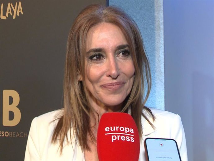 Elsa Anka, en el aniversario de 'Beso Beach' en Madrid