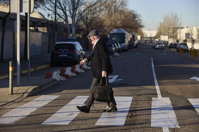 Archivo - El comisario jubilado José Manuel Villarejo a su llegada a una nueva sesión del juicio por ‘Tándem’, en la Audiencia Nacional 