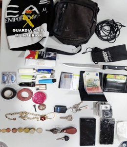 Material intervenido