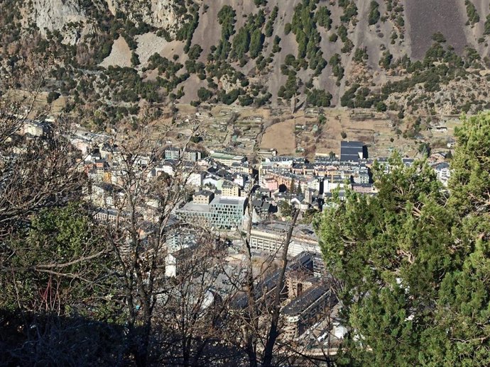 Imagen panorámica de Andorra La Vella
