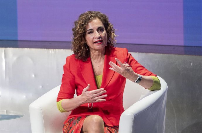 La ministra de Hacienda y Función Pública, María Jesús Montero, en una imagen de 8 de abril. 