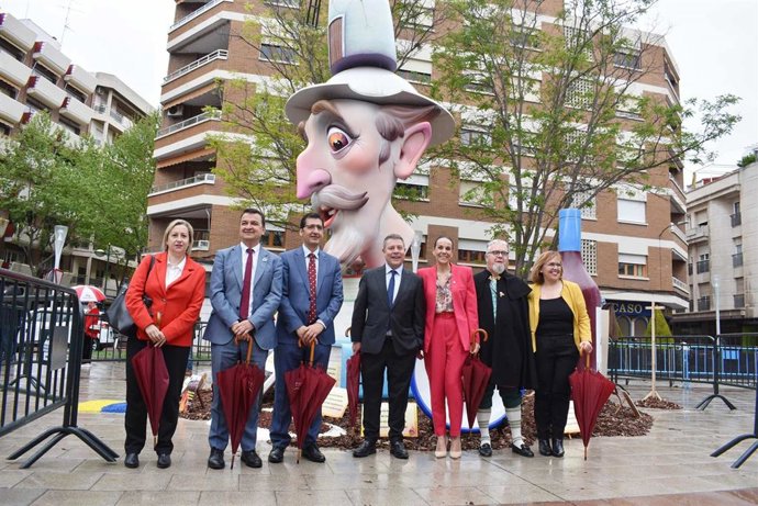 Comienzan las actividades de Las Fallas de Valencia en Ciudad Real