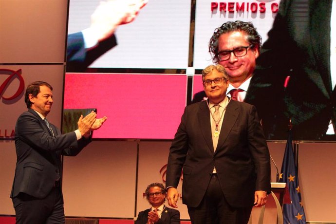 Juan Manuel de Prada, galardonado con el premio Castilla y León de las Artes 2021.