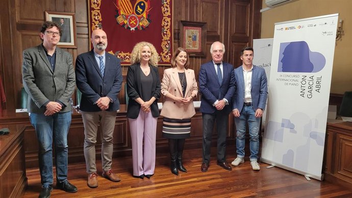 Presentación del IX Concurso Internacional de Piano Antón García Abril.