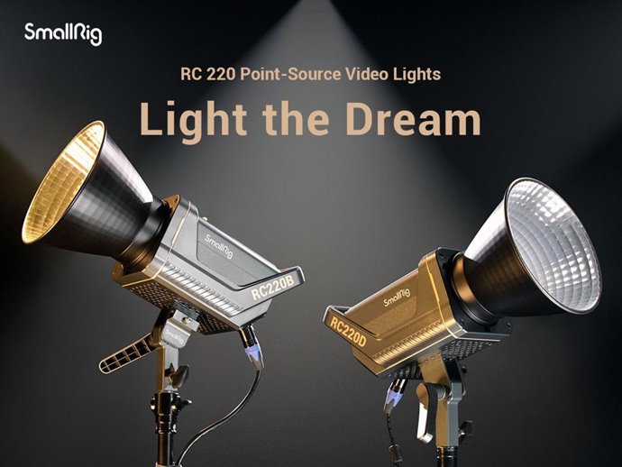 SmallRigs Bright New RC 220 Point-Source Video Lights