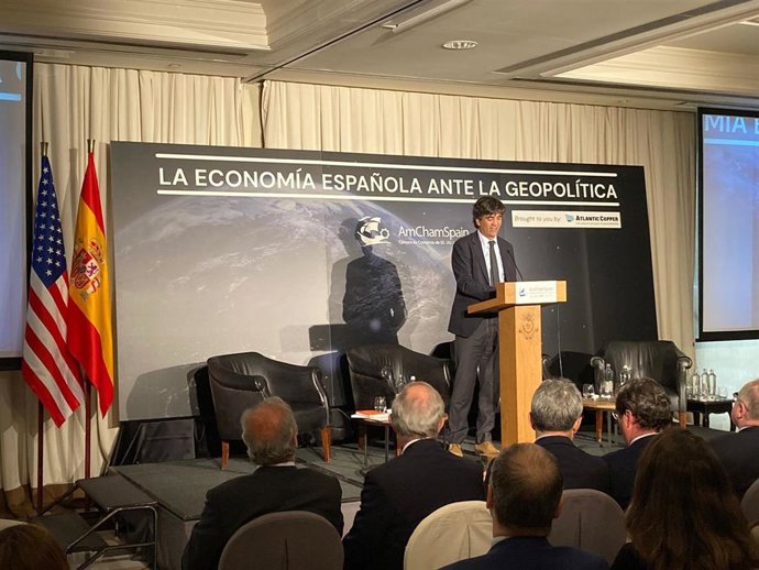 El secretario de Estado de Economía y Apoyo a la Empresa, Gonzalo García, este viernes en Barcelona