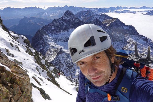 El alpinista de Castelló Carlos Pitarch