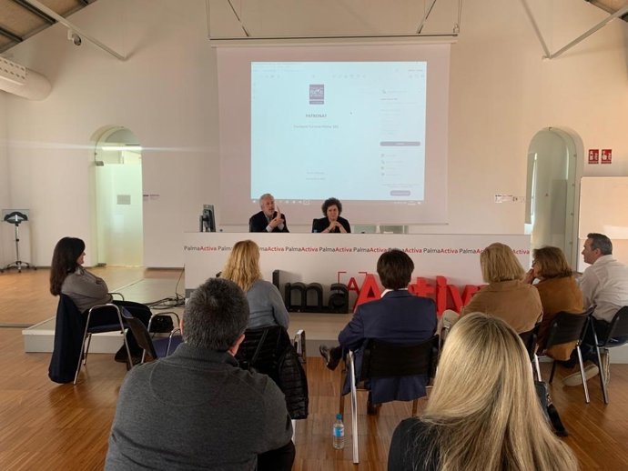 Reunión de la reunión del Patronato de la Fundación Turismo Palma 365.