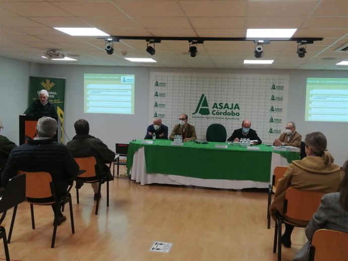 Fernández de Mesa interviene en la asamblea general.