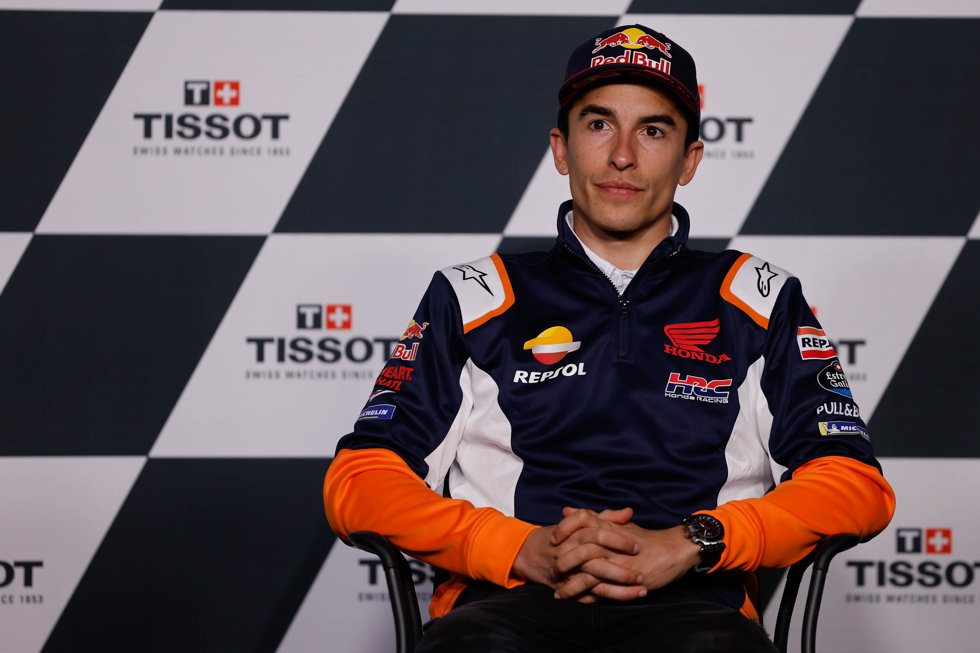 El piloto español de MotoGP Marc Márquez