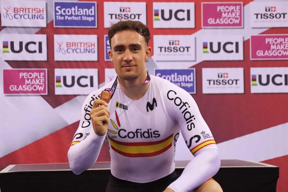 Alejandro Martínez, bronce en la Copa del mundo de ciclismo en pista