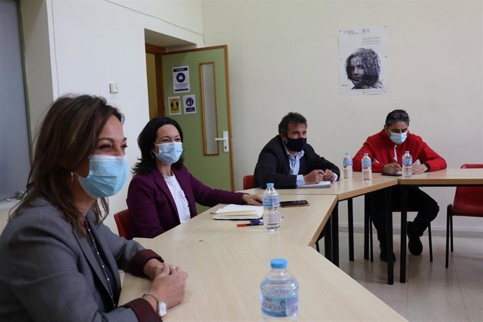 La secretaria general del PSOE de Córdoba y secretaria general del Grupo Parlamentario Socialista en el Congreso de los Diputados, Rafi Crespín
