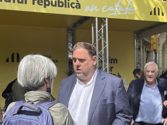El líder de ERC Oriol Junqueras