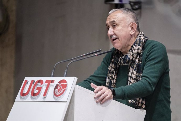 El secretario general de UGT, Pepe Álvarez.