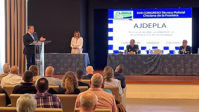 XVII Congreso Técnico Policial organizado por la Asociación de Jefes y Directivos de las Policías Locales de Andalucía (Ajdepla).