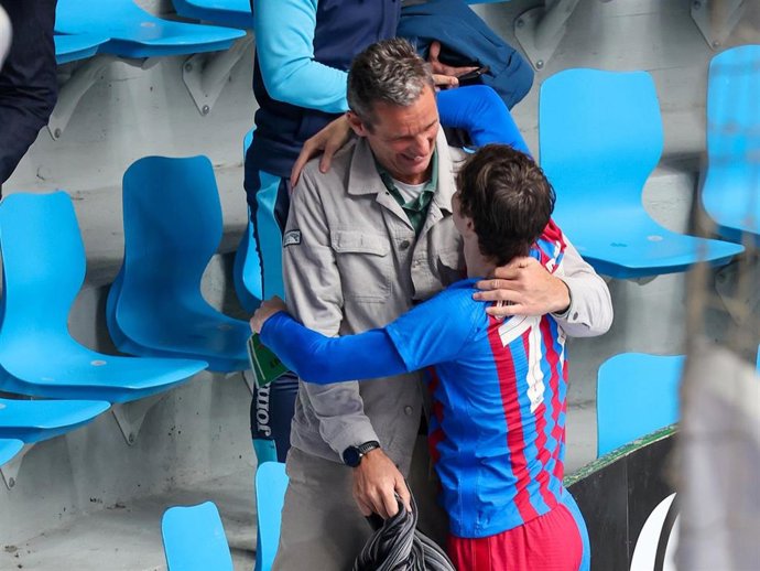 IÑAKI URDANGARIN Y SU HIJO PABLO