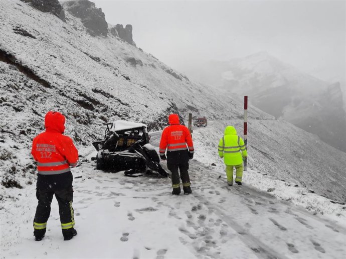 Accidente mortal en el Puerto de Lunada