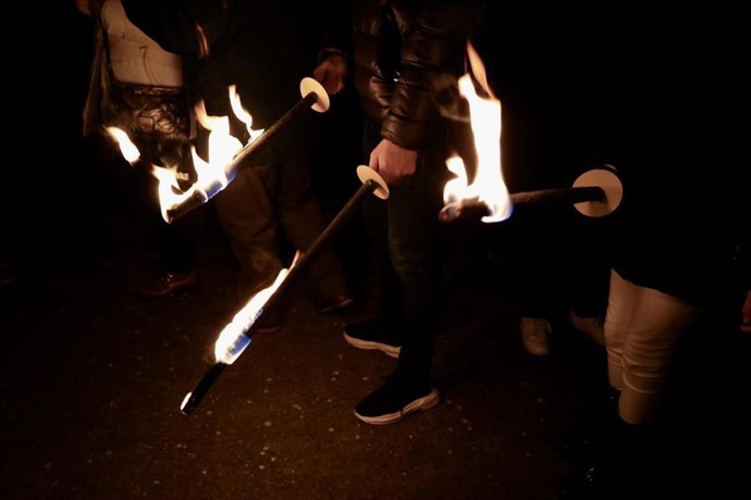 Procesión de las Antorhcas de Tomelloso